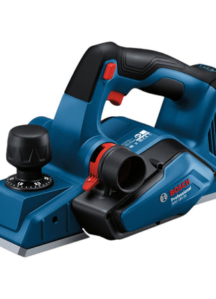 Bosch GHO 18V-26 Professional Akku Hobel 18 V 2,6 mm Brushless + 1x Akku 4,0 Ah + Ladegerät + L-Boxx