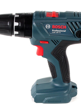 Bosch Professional GSB 18V-21 Akku Schlagbohrschrauber 18V 55Nm + 2x Akku 5,0Ah + Ladegerät + Bit-Set + L-Boxx - Toolbrothers