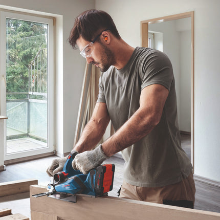 Bosch GHO 18V-26 Professional Akku Hobel 18 V 2,6 mm Brushless + 1x ProCORE Akku 4,0 Ah + Ladegerät + L-Boxx