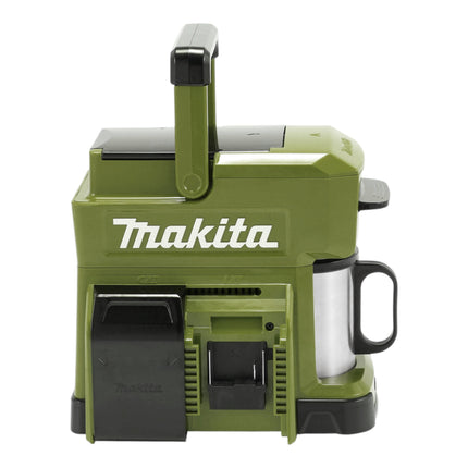 Makita DCM 501 ZO Akku Kaffeemaschine 12 V max. / 18 V Olive - Outdoor Adventure Edition Solo - ohne Akku, ohne Ladegerät