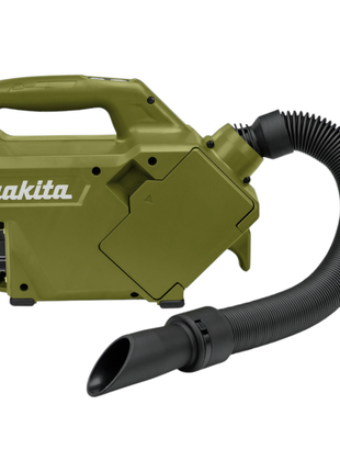 Makita DCL 184 ZO Akku Staubsauger 18 V 54 mbar 0,5 l Olive Outdoor Adventure Serie Solo - ohne Akku, ohne Ladegerät