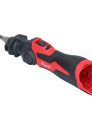 Fer à souder sur batterie Milwaukee M12 SI-201 12 V 400 °C tête verrouillable + 1x batterie 2,0 Ah - sans chargeur