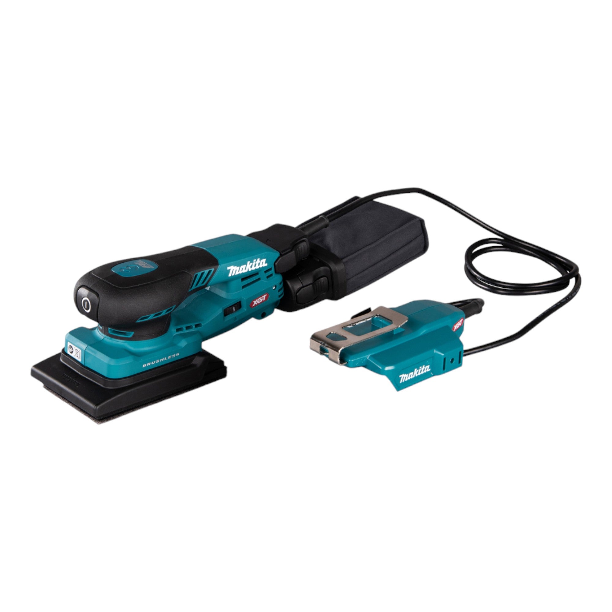 Makita BO 005 CGZ Akku Schwingschleifer 40 V max 80 x 130 mm 3 0 mm Hub Brushless Solo ohne Akku ohne Ladegeraet 0 - toolbrothers