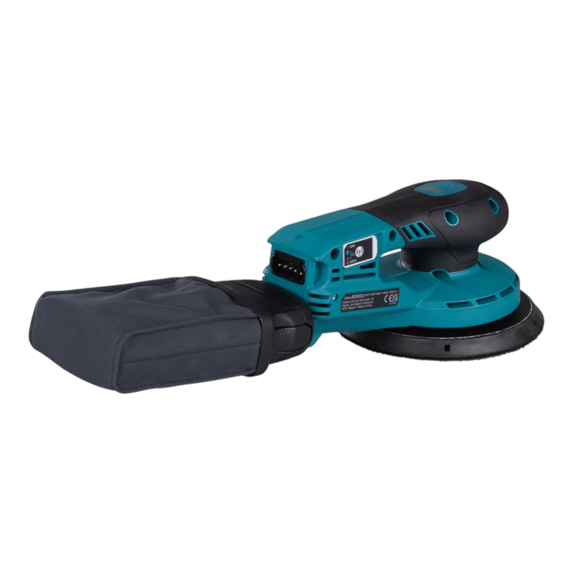 Makita BO 002 CGA101 Akku Exzenterschleifer 40 V max 150 mm 5 0 mm Hub Brushless 1x Akku 2 0 Ah Makpac ohne Ladegeraet 4 - toolbrothers