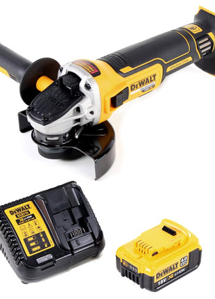 DeWalt DCG 405 M1 Akku Winkelschleifer 18V 125mm Brushless + 1x Akku 4,0Ah + Ladegerät - Toolbrothers