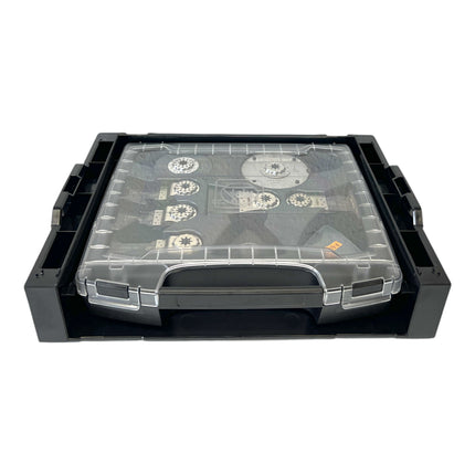 Fein Multimaster AMM 500 Plus AS Akku Multifunktionswerkzeug 18 V Starlock Plus Black Edition + 1x Akku 4,0 Ah + Ladegerät + 33 tlg. Zubehör + L-Boxx