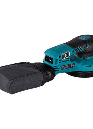 Makita BO 003 CGT201 ponceuse excentrique à batterie 40 V max. 125 mm course 3,0 mm sans balais + 2x batterie 5,0 Ah + chargeur + Makpac