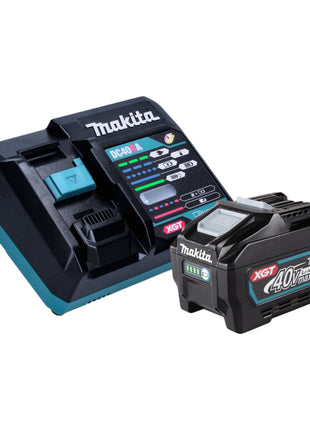 Makita BO 004 CGT101 ponceuse excentrique à batterie 40 V max. 150 mm course 3,0 mm sans balais + 1x batterie 5,0 Ah + chargeur