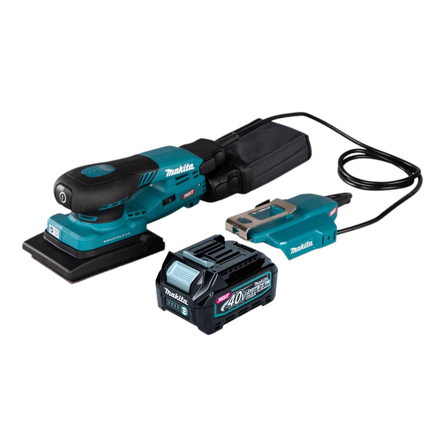 Makita BO 005 CGD1 Akku Schwingschleifer 40 V max 80 x 130 mm 3 0 mm Hub Brushless 1x Akku 2 5 Ah ohne Ladegeraet 0 - toolbrothers