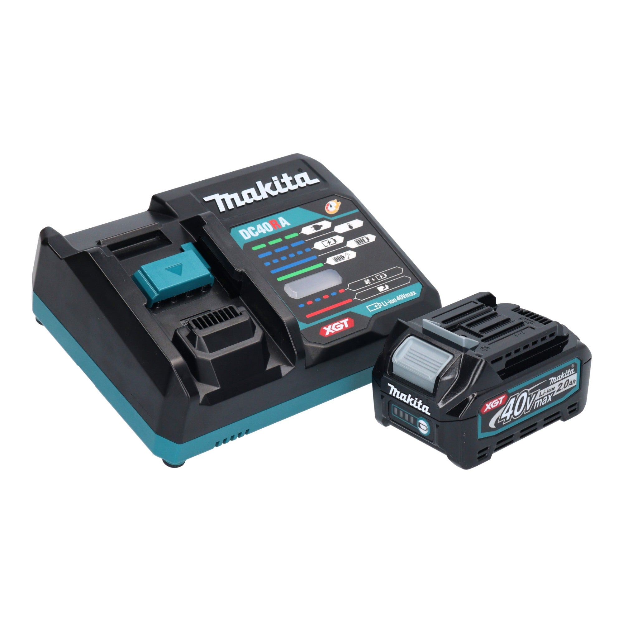 Makita BO 005 CGA101 Akku Schwingschleifer 40 V max 80 x 130 mm 3 0 mm Hub Brushless 1x Akku 2 0 Ah Ladegeraet Makpac 3 - toolbrothers