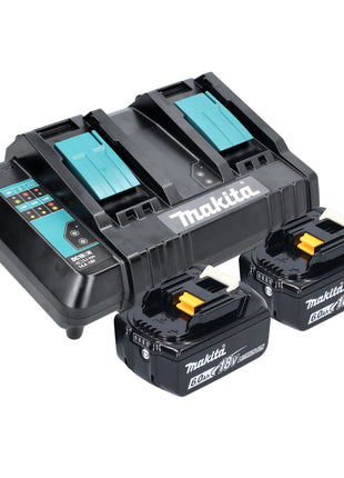 Cortacésped a batería Makita DLM 538 CG2 36 V (2x 18 V) 530 mm + 2x batería 6,0 Ah + cargador