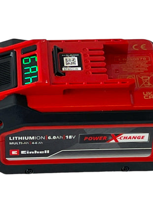 Einhell PXC Starter Kit 4x Multi-Ah Power X-Change Plus 18 V 4,0 / 6,0 Ah ( 4x 4511502 ) + Power X-Twincharger 3A Doppel Ladegerät ( 4512069 )