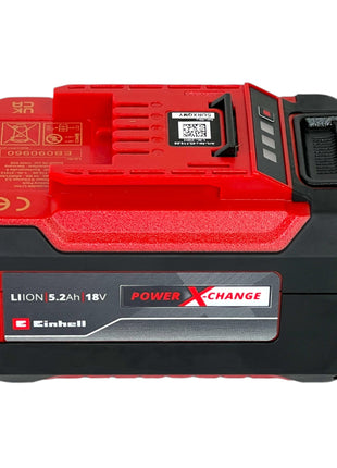 Einhell 3x Power X-Change Plus Akku 18 V 5,2 Ah Li-Ion ( 3x 4511437 ) mit Ladestandanzeige