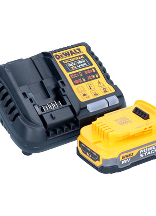 Pistola de cartuchos a batería DeWalt DCE 581 E1K 18 V 310 ml + 1x batería Powerstack 1,7 Ah + cargador + estuche