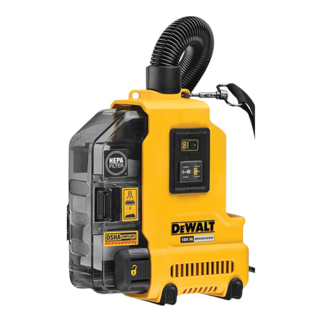 DeWalt DWH 161 N Akku Universalabsaugung 18 V 0,21 l Brushless + 1x Powerstack Akku 1,7 Ah - ohne Ladegerät