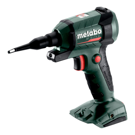 Pistola de aire a batería Metabo BP 18 LTX BL 18 V sin escobillas + 1x batería 2,0 Ah + cargador