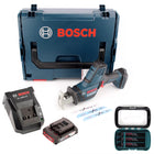 Bosch GSA 18V-Li C Akku Reciprosäge 18V Säbelsäge in L-Boxx + 1x 2,0 Ah Akku + Ladegerät + 27 tlg. Makita Sägeblatt-Set - Toolbrothers