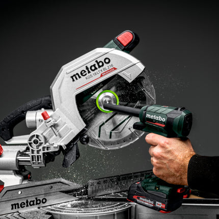 Metabo BP 18 LTX BL Akku Blaspistole 18 V Brushless + 2x LiHD Akku 5,5 Ah + Ladegerät