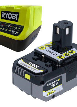 Souffleur de feuilles à batterie RYOBI OBL1820S 18 V 245 km/h + 1x batterie 5,0 Ah + chargeur