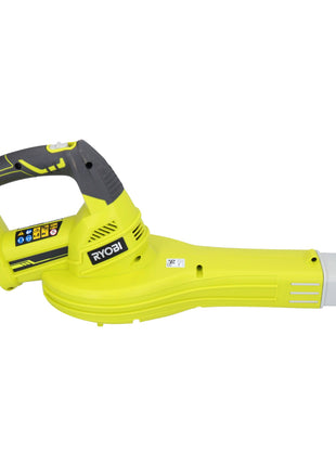 Soplador de hojas a batería RYOBI OBL1820S 18 V 245 km/h + 2x baterías 4,0 Ah + cargador