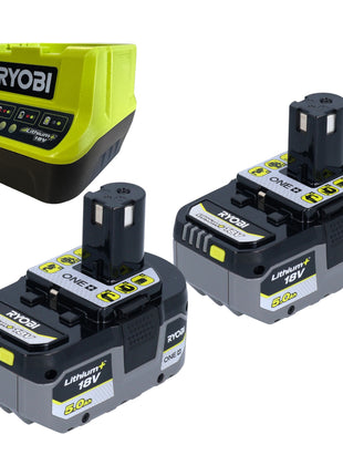 RYOBI RY18SCA tijera de jardín a batería 18 V 25 mm + 2x baterías 5,0 Ah + cargador