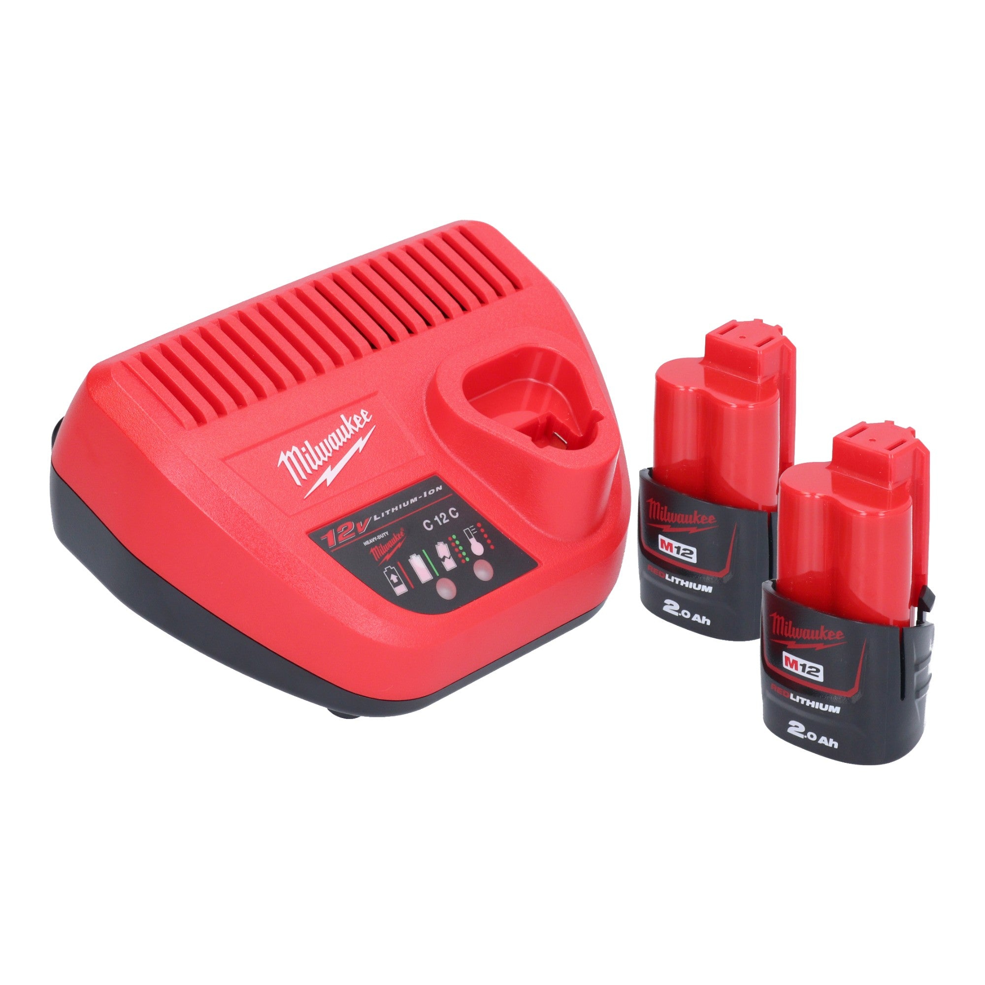 Milwaukee M12 BPRT 202 Akku Blindnietgeraet 12 V 20 32 mm 2x Akku 2 0 Ah Ladegeraet 2 - toolbrothers