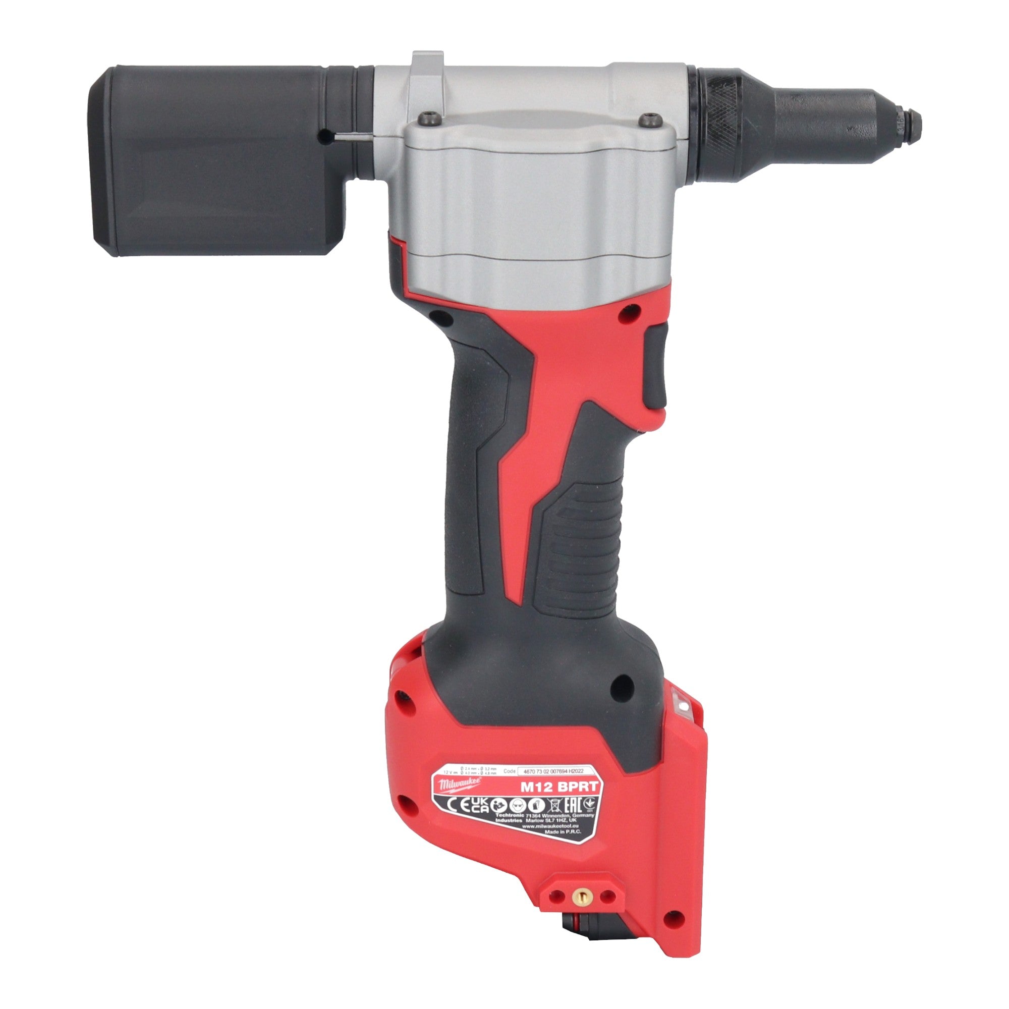 Milwaukee M12 BPRT 252 Akku Blindnietgeraet 12 V 20 32 mm 2x Akku 2 5 Ah Ladegeraet 3 - toolbrothers