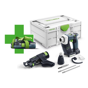 Festool DWC 18-4500-Basic-4,0 Akku Bauschrauber 18 V 14 Nm Brushless ( 577056 ) + 1x Akku 4,0 Ah + Systainer - ohne Ladegerät