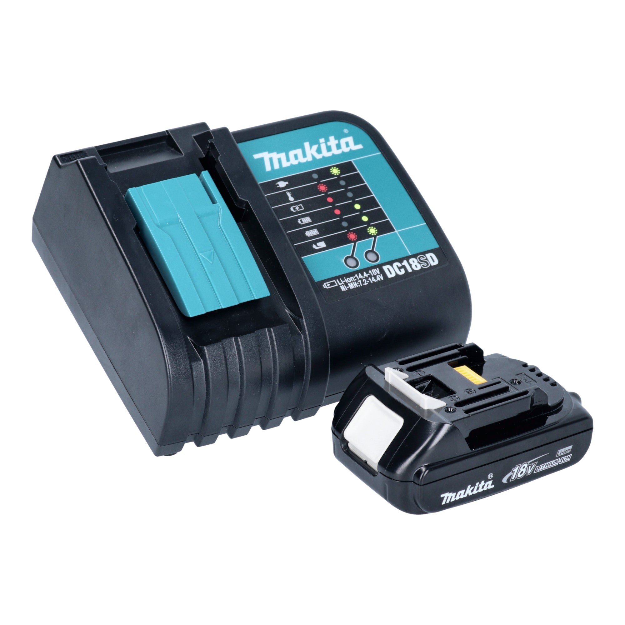 Makita DUH 606 SY Akku Heckenschere 18 V 600 mm Brushless 1x Akku 1 5 Ah Ladegeraet 3 - toolbrothers