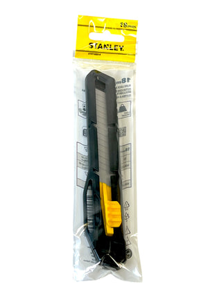 Couteau cutter Stanley standard 2 pièces (2x STHT10323-8) 18 mm de large avec lame facturable