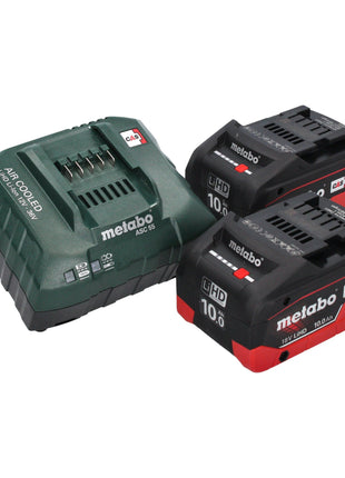 Metabo RW 18 LTX 120 Akku Rührwerk 18 V 40 l Mischmenge 2x LiHD Akku 10,0 Ah + Ladegerät