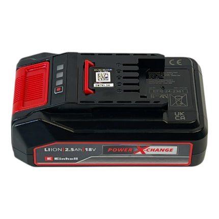 Einhell PXC Starter Kit 2x Power X-Change Akku 18 V 2,5 Ah ( 2x 4511516 ) + Power X-Change 18 V 3 A Ladegerät ( 4514095 ), 4512097