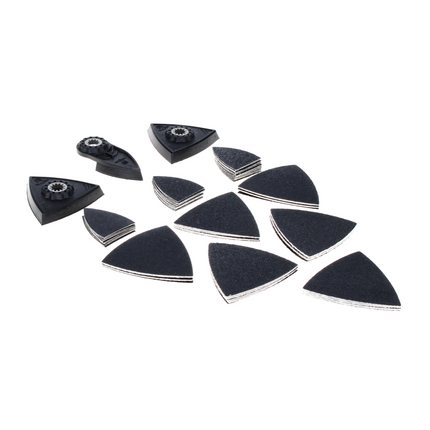 Fein Multimaster MM 700 Max Multifunktionswerkzeug 450 W Starlock Max Black Edition + Schleif Zubehör Set 63 tlg. + L-Boxx