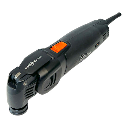 Fein Multimaster MM 700 Max Multifunktionswerkzeug 450 W Starlock Max Black Edition + Schleif Zubehör Set 63 tlg. + L-Boxx