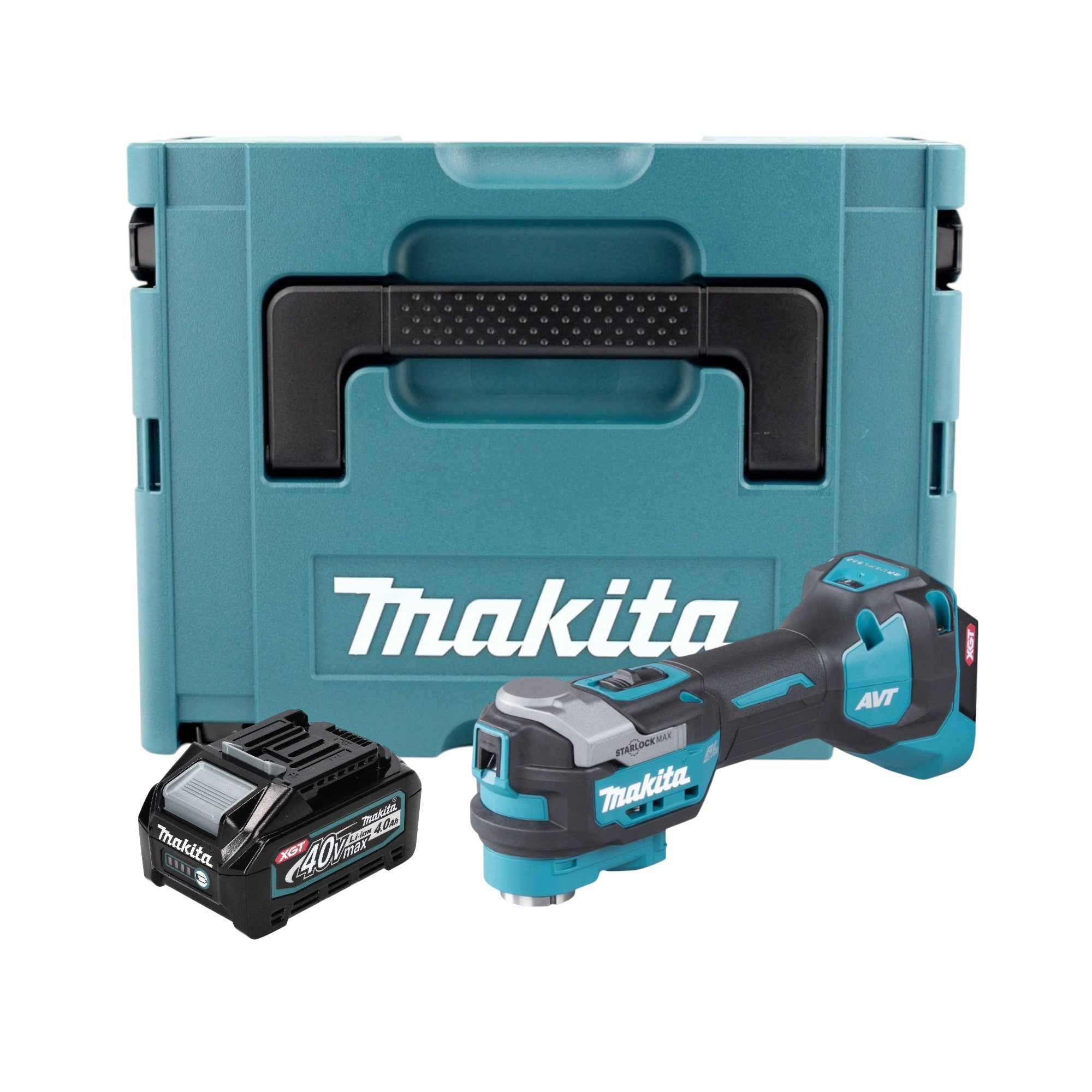 Makita TM 001 GM101 Akku Multifunktionswerkzeug 40 V max Starlock Max Brushless 1x Akku 4 0 Ah Makpac ohne Ladegeraet 0 - toolbrothers
