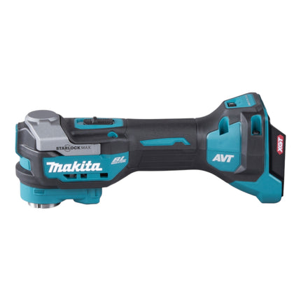 Makita TM 001 GM201 Akku Multifunktionswerkzeug 40 V max. Starlock Max Brushless + 2x Akku 4,0 Ah + Ladegerät + Makpac