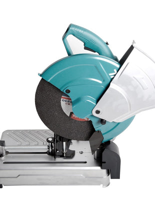 Makita DLW 140 PM Akku Trennschleifmaschine 2 x 18 V 355 mm+ 2x 4,0 Ah Akku und Doppelladegerät - Toolbrothers