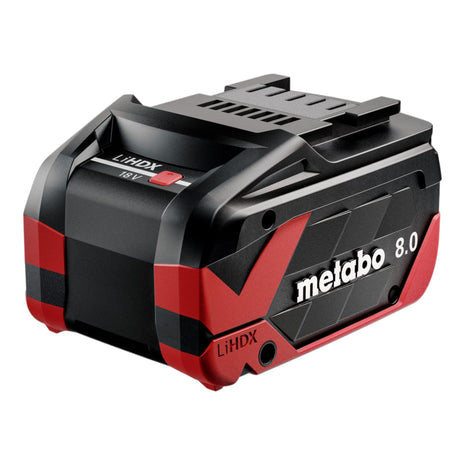 Metabo Basis Set 4x LiHDX Akkupack 18 V 8,0 Ah Akku ( 4x 624975000 ) + ASC 290 Ladegerät ( 627370000 )