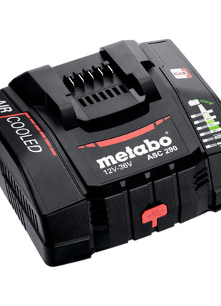 Metabo Basis Set 4x LiHDX Akkupack 18 V 8,0 Ah Akku ( 4x 624975000 ) + ASC 290 Ladegerät ( 627370000 )