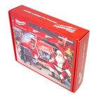 Milwaukee Calendrier d'outils de Noël 2024 6 pcs. + Set d'embouts Shockwave Impact Duty 75 pcs. (4932498302) (4932492008)