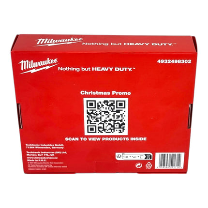 Milwaukee Werkzeug Weihnachtskalender 2024 6 teilig ( 4932498302 ) + Shockwave Bit Set 75 tlg. Impact Duty ( 4932492008 )