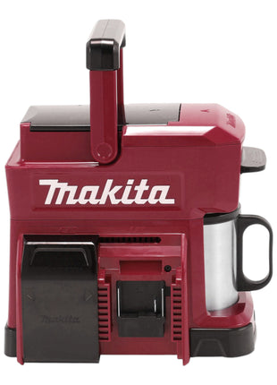 Makita DCM 501 SFAR Akku Kaffeemaschine 12 V max. / 18 V Rot + 1x Akku 3,0 Ah + Ladegerät