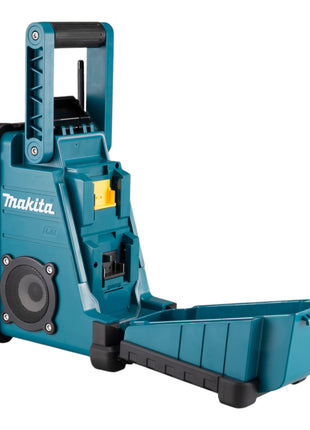 Makita DMR 116 RY radio de obra con batería 14,4 - 18 V AM FM AUX + 2x baterías 1,5 Ah + cargador