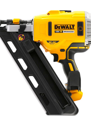 DeWalt DCN 692 D2 Akku Streifennagler 18 V 50 - 90 mm Brushless + 2x Akku 2,0 Ah + Ladegerät