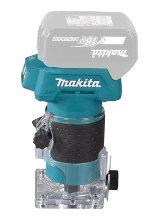 Makita DRT 52 T1J Akku Kantenfräse 18 V 6 mm Brushless + 1x Akku 5,0 Ah + Makpac - ohne Ladegerät