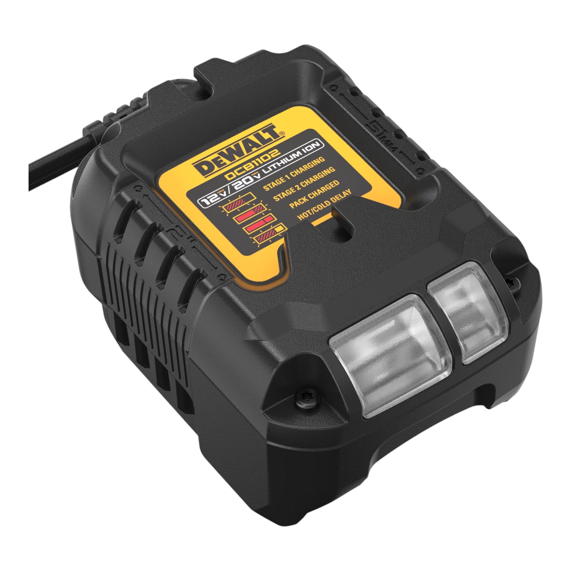 DeWalt DCB 1102 E1 Akku Starter Set 18 V mit 1x Powerstack Akku 1 7 Ah DCB 1102 Ladegeraet 1 - toolbrothers