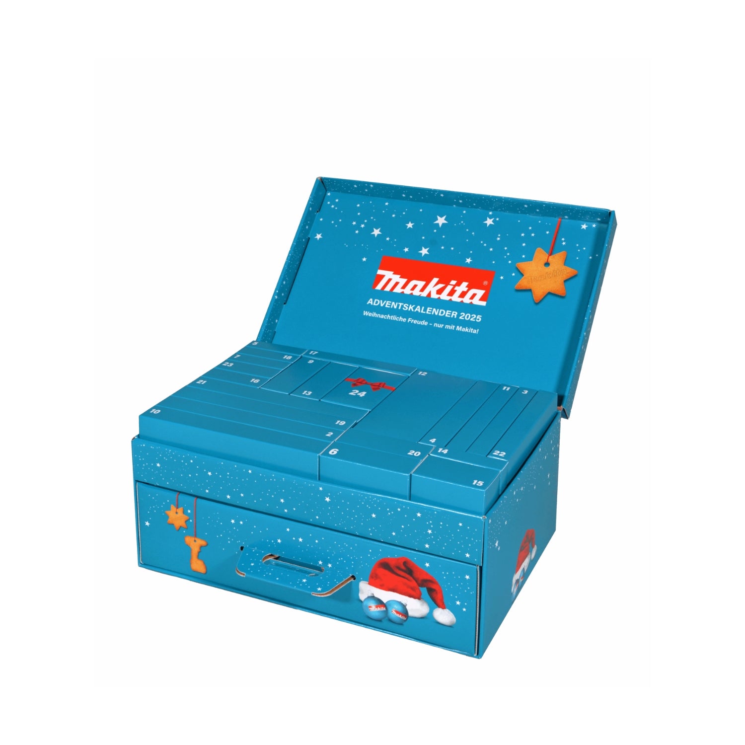 Makita Adventskalender 2025 P 84816 24 Tuerchen voller Power berraschungen und Fanliebe 0 - toolbrothers