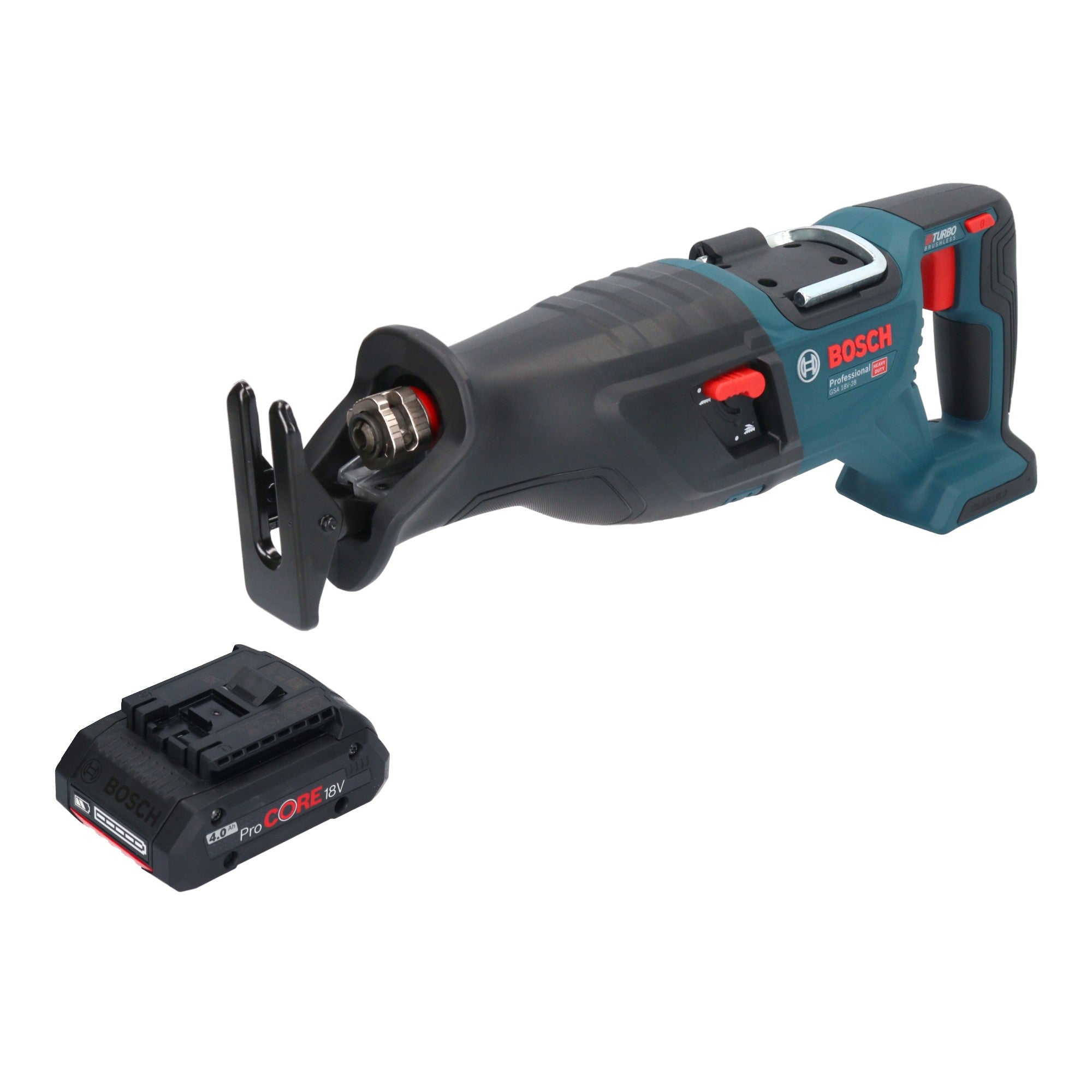 Bosch GSA 18V 28 Professional Akku Saebelsaege 18 V BITURBO Brushless 1x ProCORE Akku 4 0 Ah ohne Ladegeraet 0 - toolbrothers