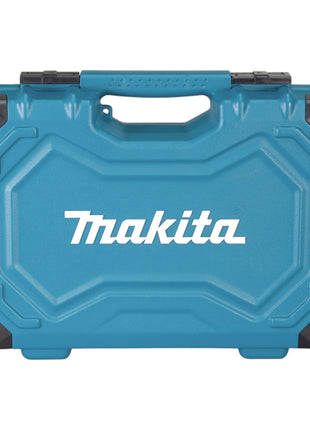 Makita E-17980 Werkzeug Set 231 tlg. 5/16" / 1/4" / 1/2" Schraubendreher / Ratsche / Schraubenschlüssel / Bits + Koffer