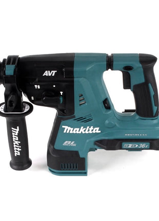 Makita DHR 280 RTJ 2 x 18 V 36 V Li-Ion Akku Bohrhammer 28 mm Brushless für SDS-PLUS im Makpac + 2 x 5,0 Ah Akku + Ladegerät + 11 tlg. Bosch Meißel und Bohrer Set - Toolbrothers